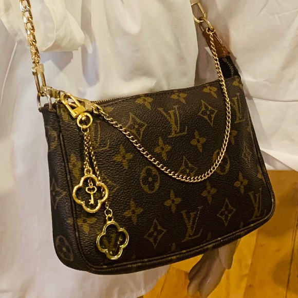 ❌❌SOLD❌❌ 💙AUTH💯LV POCHETTE SOLD OUT@LV FAB💙 - Picture 5 of 14